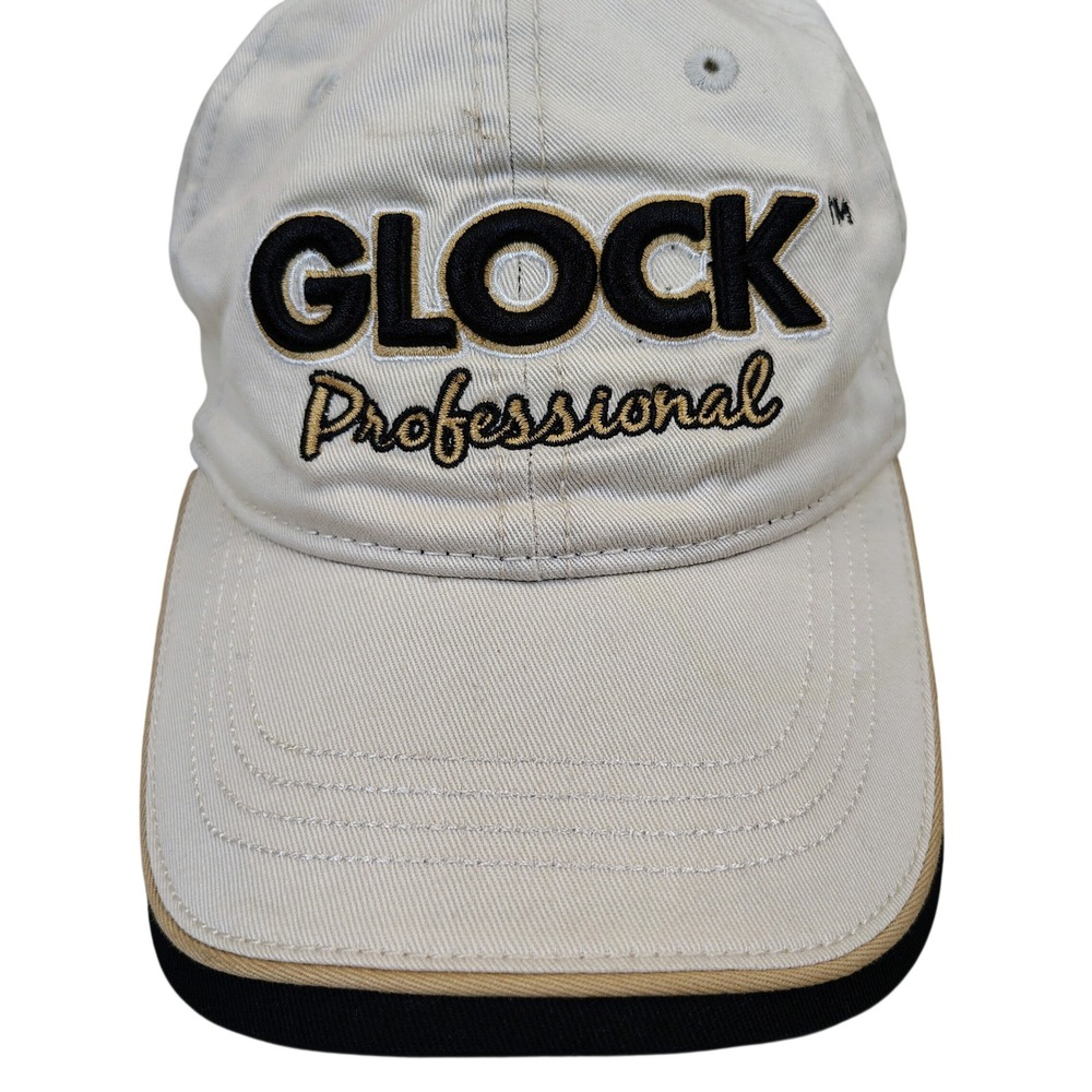 Glock Mens OSFM Professional Instructor Hat Tan Black Cotton Tactical Gorpcore